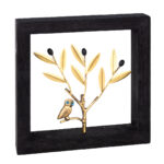 Wisdom Owl - Wood Art Frame 21X21cm - Image 4