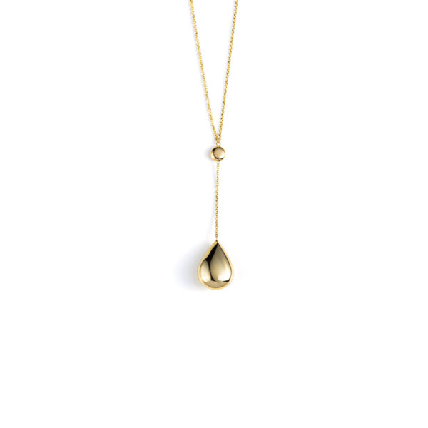 Tear Drop Necklace - 14K Gold