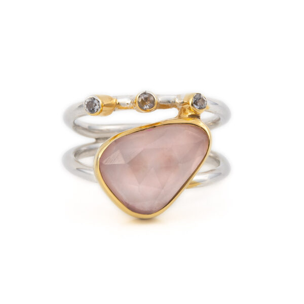 Rose Quartz Ring