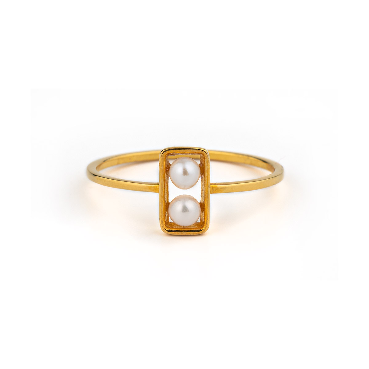 Artemis Pearl Ring - 14K Gold