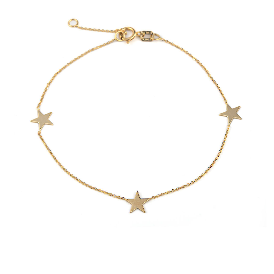 Stars Bracelet - 14K Gold