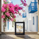 Δέντρο Ελιάς και Γαϊδουράκι - Ξύλινο Πλαίσιο 15X20cm - Image 2