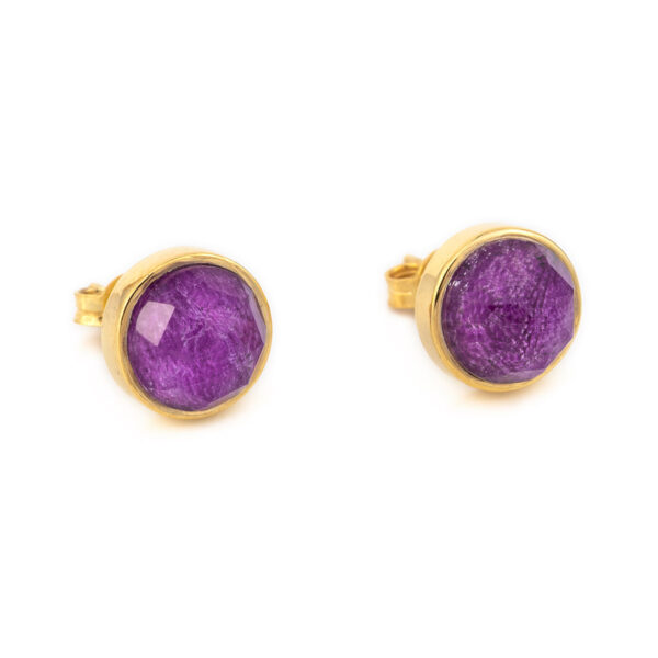 Ruby Stud Earrings