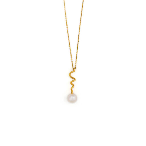 Pearl Necklace - 14K Gold