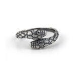 Double Headed Snake Ring – 925 Sterling Silver