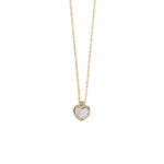 Fildisi Heart Necklace - 14K Gold