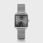 Cluse La Tétragone Mesh Dark Grey Silver