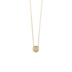 Round Clover Necklace - 14K Gold - Image 3