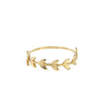 14K Gold Branch Ring