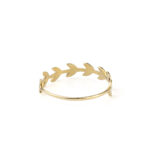 14K Gold Branch Ring