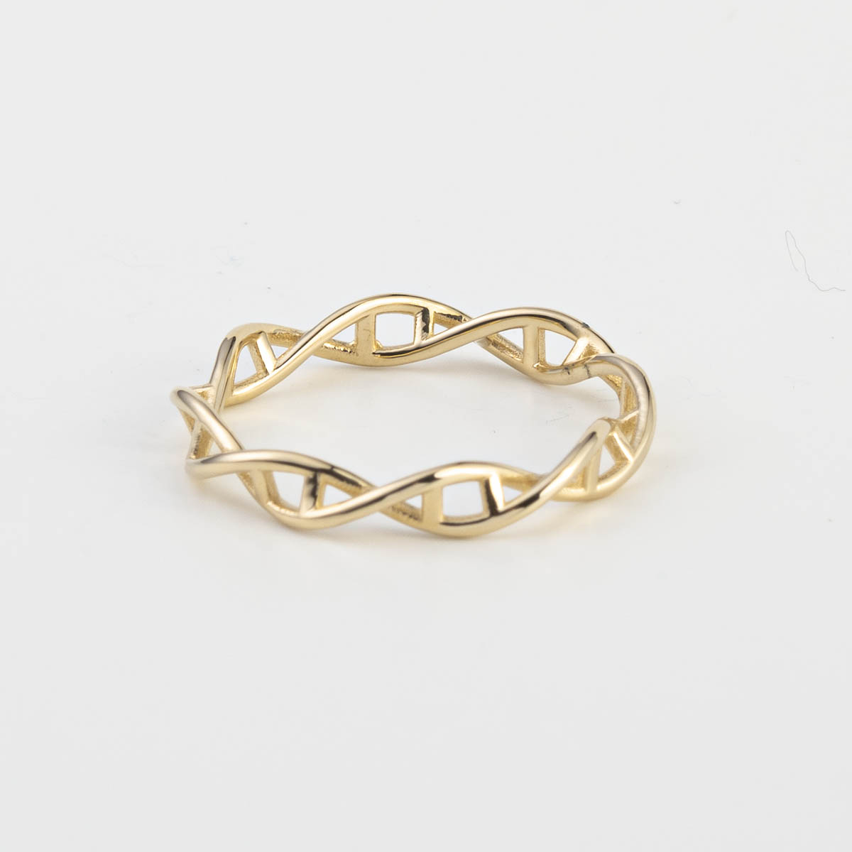 14K Gold Twisted Ring