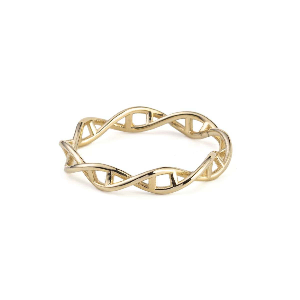 14K Gold Twisted Ring
