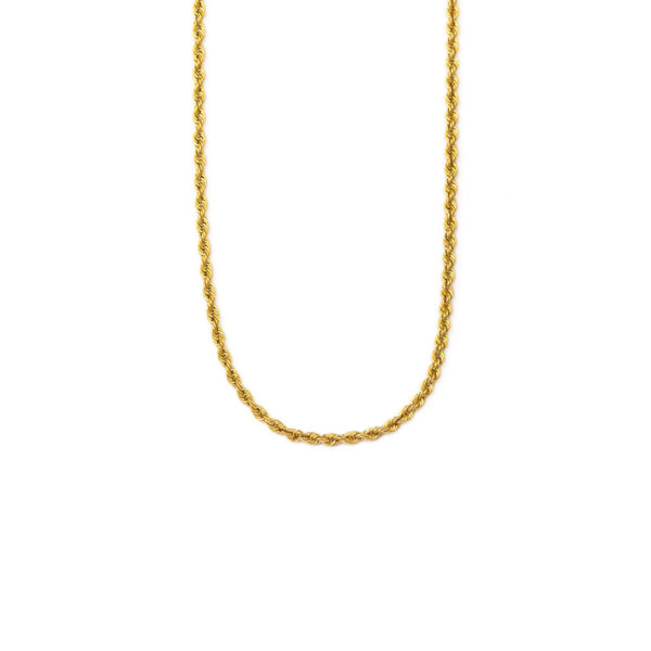 14K Gold Rope Chain 45cm - 50cm - 55cm