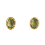 Peridot Stud Earrings