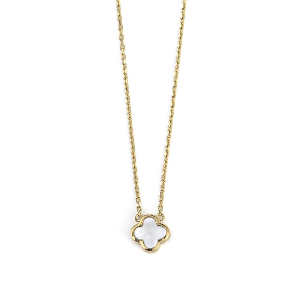 Clover Necklace - 14K Gold