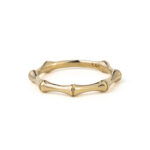 14K Gold Polygon Ring