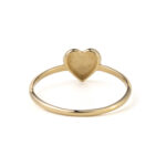 Δαχτυλίδι με Καρδιά – Χρυσό 14Κ - Image 3