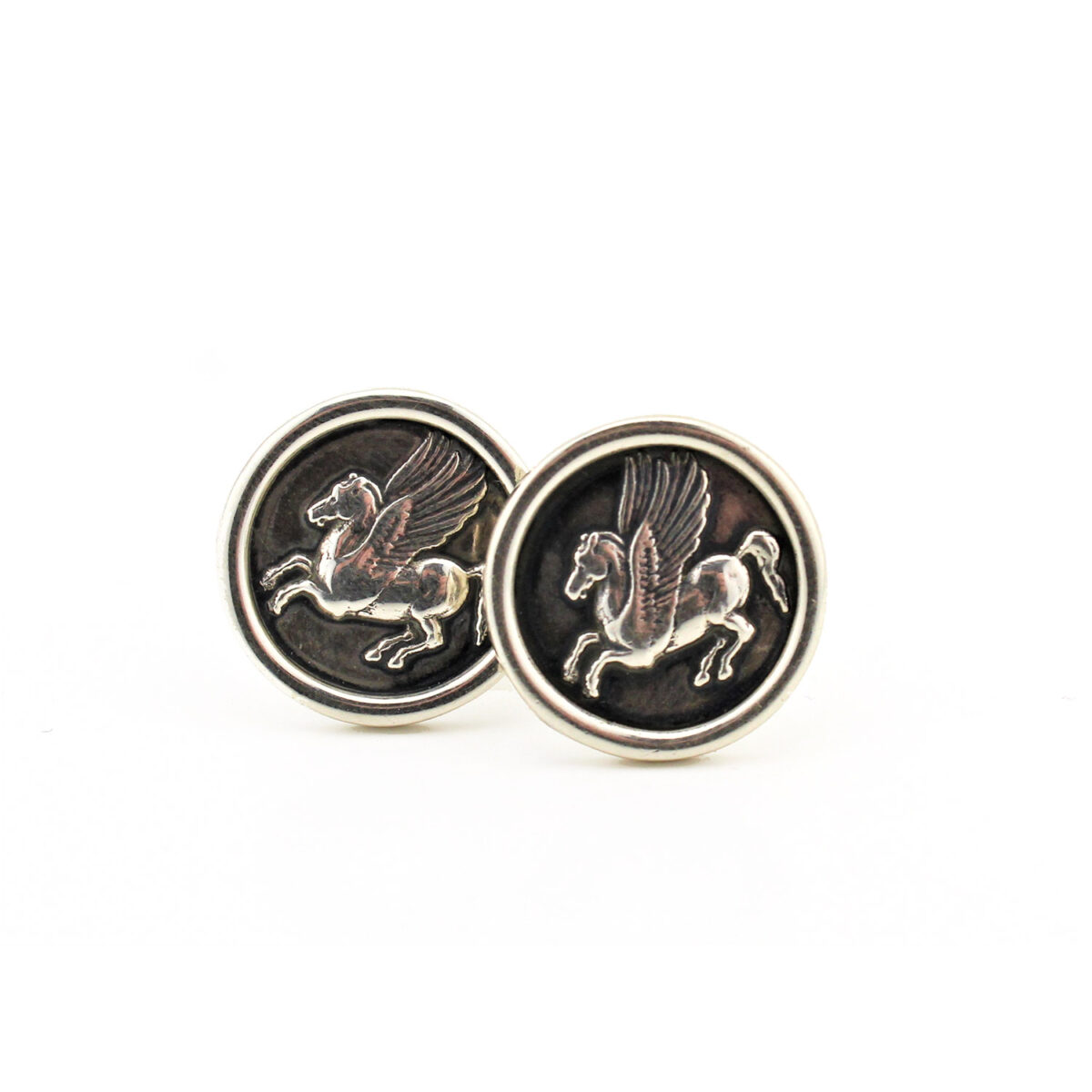 Pegasus Cufflinks – 925 Sterling Silver