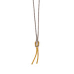 Knot Chain Necklace - Gold Plated Silver 925