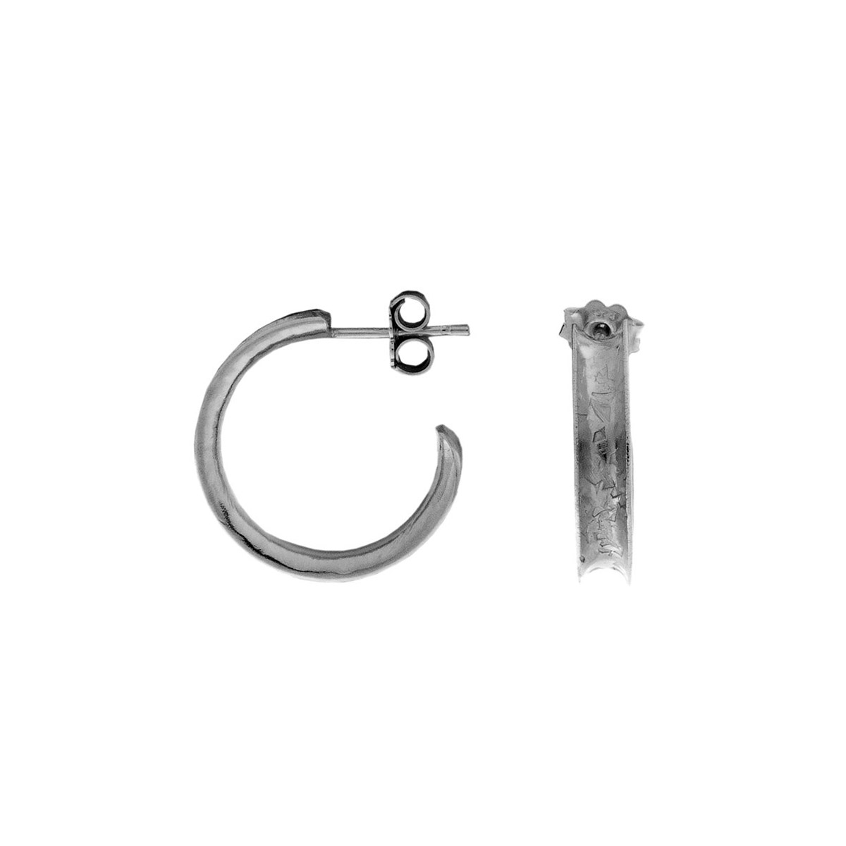 GREGIO Small Hoop Earrings - Silver 925