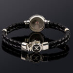 Βραχιόλι Δερμάτινο με Πυξίδα – Ασήμι 925 - Image 2