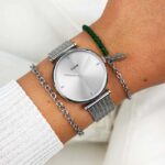 Cluse Triomphe Mesh Full Silver Colour - Image 2