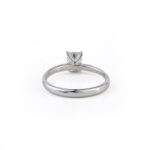 Μονόπετρο Δαχτυλίδι με Round Διαμάντι- Λευκόχρυσο 18K - Image 3
