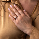 Μονόπετρο Δαχτυλίδι με Round Διαμάντι- Λευκόχρυσο 18K - Image 2