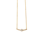 Circle Zircon Necklace