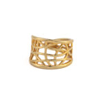 Δαχτυλίδι Δαντέλα - Επιχρυσωμένο Ασήμι 925