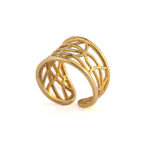 Δαχτυλίδι Δαντέλα - Επιχρυσωμένο Ασήμι 925 - Image 3