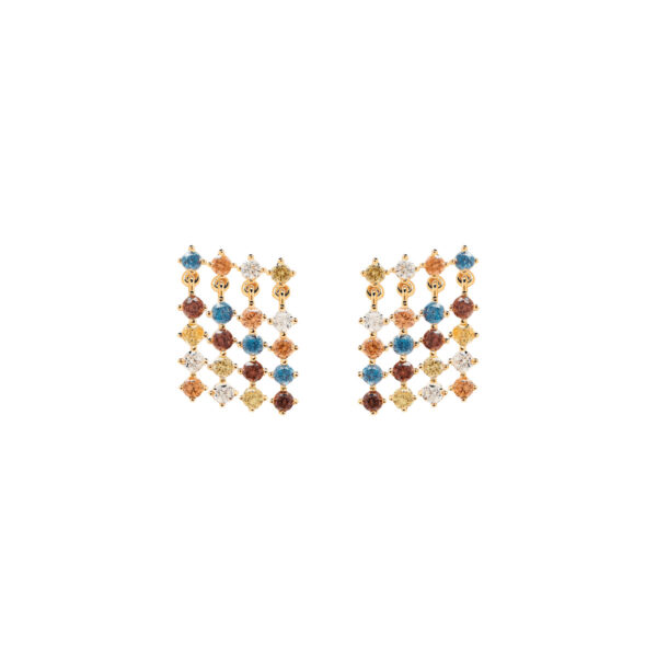 PD Paola Willow Gold Earrings