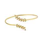 Cuff Βραχιόλι Φύλλο - Ασήμι 925 - Image 2