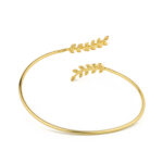 Cuff Βραχιόλι Φύλλο - Ασήμι 925 - Image 4