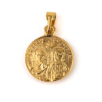 Constantine Coin Pendant – 14K Gold