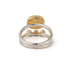 Δαχτυλίδι Αμέθυστος και Ζιργκόν - Ασήμι 925 Επιχρυσωμένο - Image 3