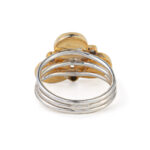 Multi Stone Ring -  London Blue Topaz Amethyst Rhodolite Garnet - Image 3