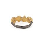 Δαχτυλίδι με Πέτρες Peridot - Ασήμι 925 Επιχρυσωμένο - Image 3