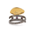 Δαχτυλίδι Οξειδωμένο με Pariba - Ασήμι 925 Επιχρυσωμένο - Image 3