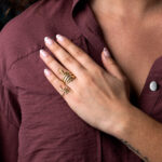 Δαχτυλίδι φίδι - Χρυσό 14Κ - Image 2