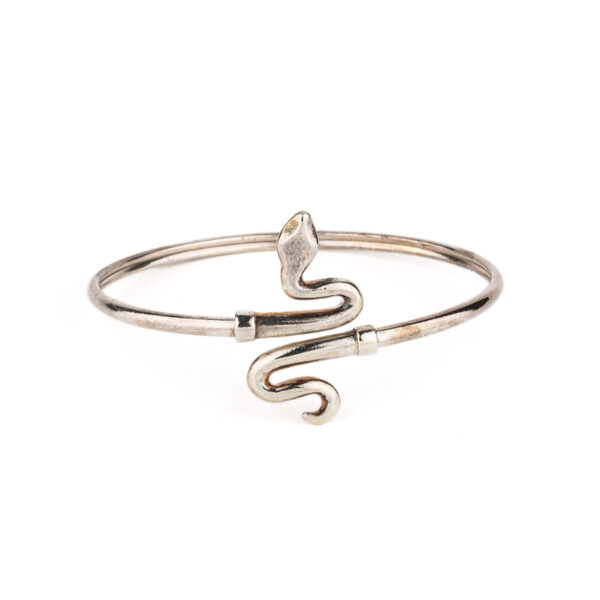 Snake Cuff Bracelet - Silver 925