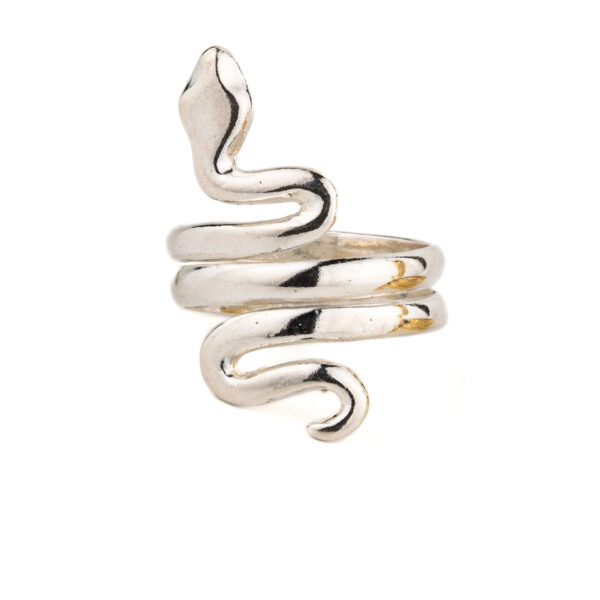Snake Ring – Sterling Silver 925