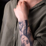 Βραχιόλι με Αστεράκια – 14Κ Χρυσό - Image 2