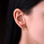 Hoop Earrings in 14k Gold - Image 2