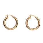 Gold Hoop Earrings - 14K