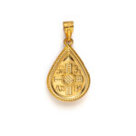 Konstantinato Pendant with Eye – 9K Gold - Image 3