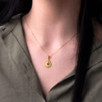 Konstantinato Pendant with Eye – 9K Gold - Image 2