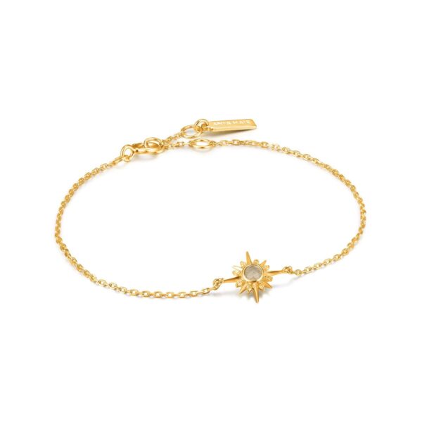 Ania Haie Gold Midnight Star Bracelet
