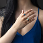 Pariba Oxidized Sterling Silver Ring - Image 2