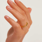 Signature Link Gold Ring - Image 2